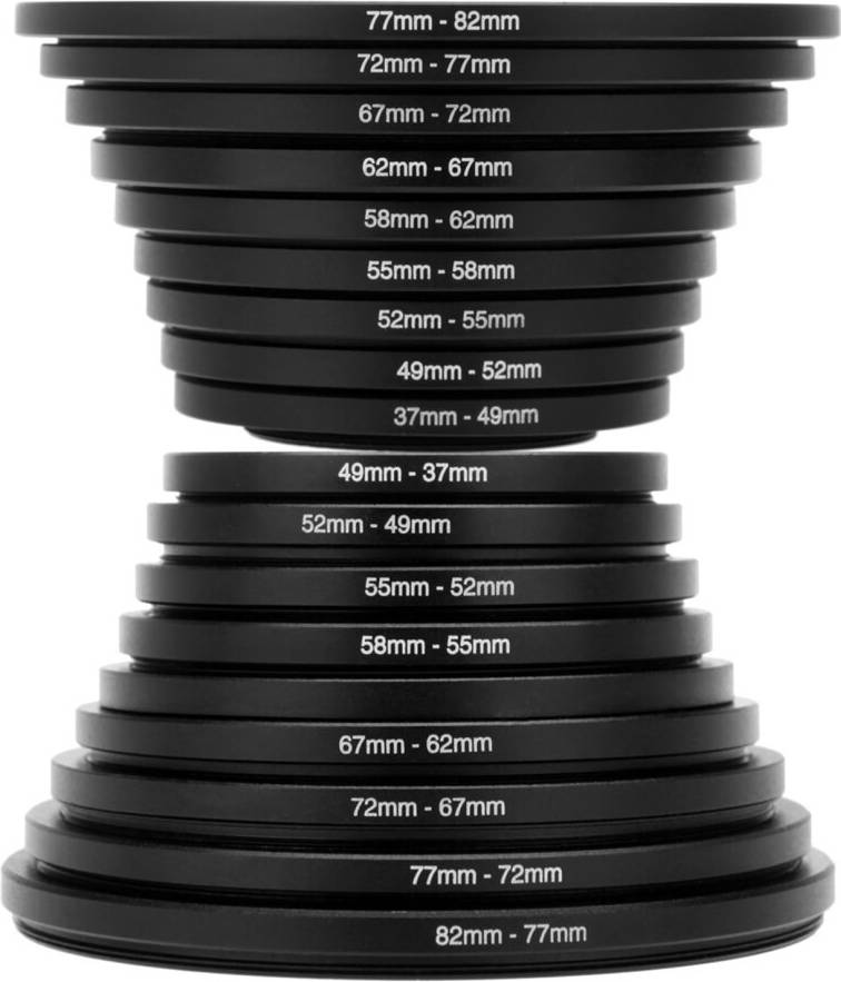 18 Piece Camera Lens Filter Kit