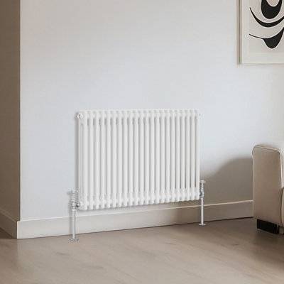 Traditional 2 Column Radiator Horizontal Heating Cast Iron