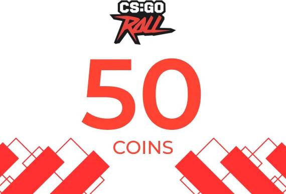 CS:GO Roll 50 Coin Gift Card Key