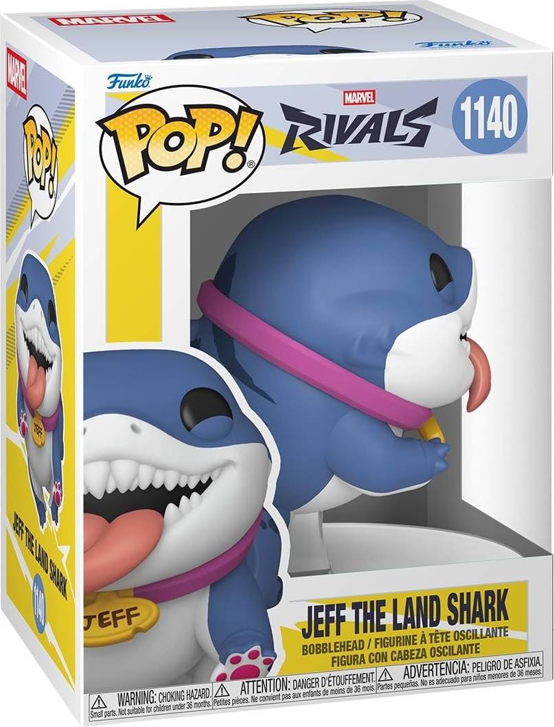 Funko POP Marvel Rivals Jeff The Land Shark