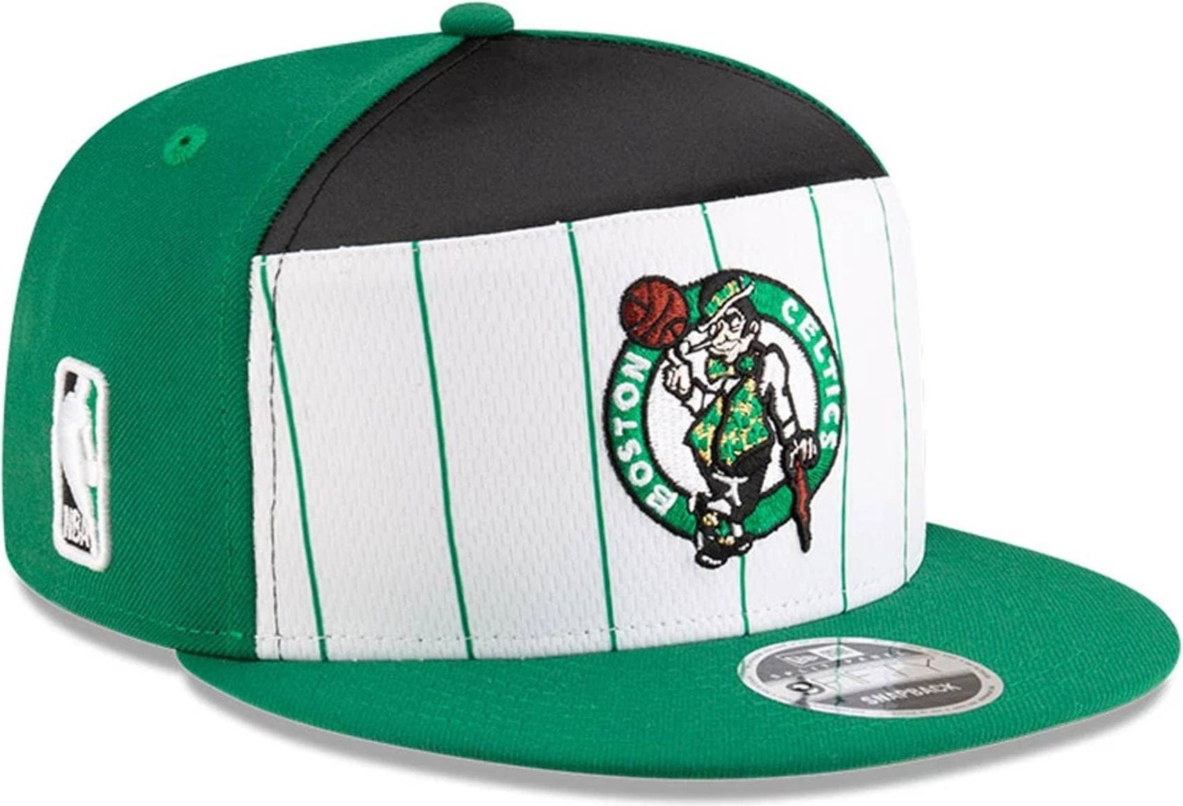 New Era NBA Tip Off Split Panel Snapback Adjustable Cap - Green