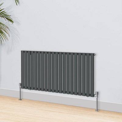 600X1180mm Horizontal Single Oval Right Radiator