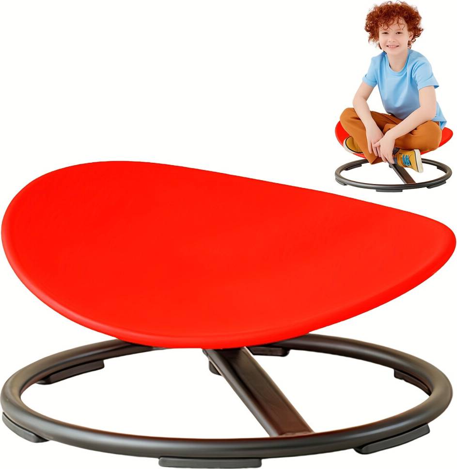 Red Sensory Rotating Chair