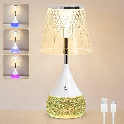 Harper Rgb Water Base 7 Colour Changing Table Lamp