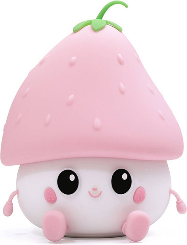 Pink Strawberry USB Rechargeable Night Light