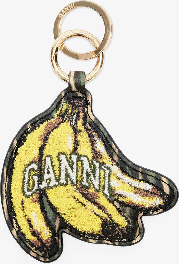 Ganni Keychains Blacks Greys