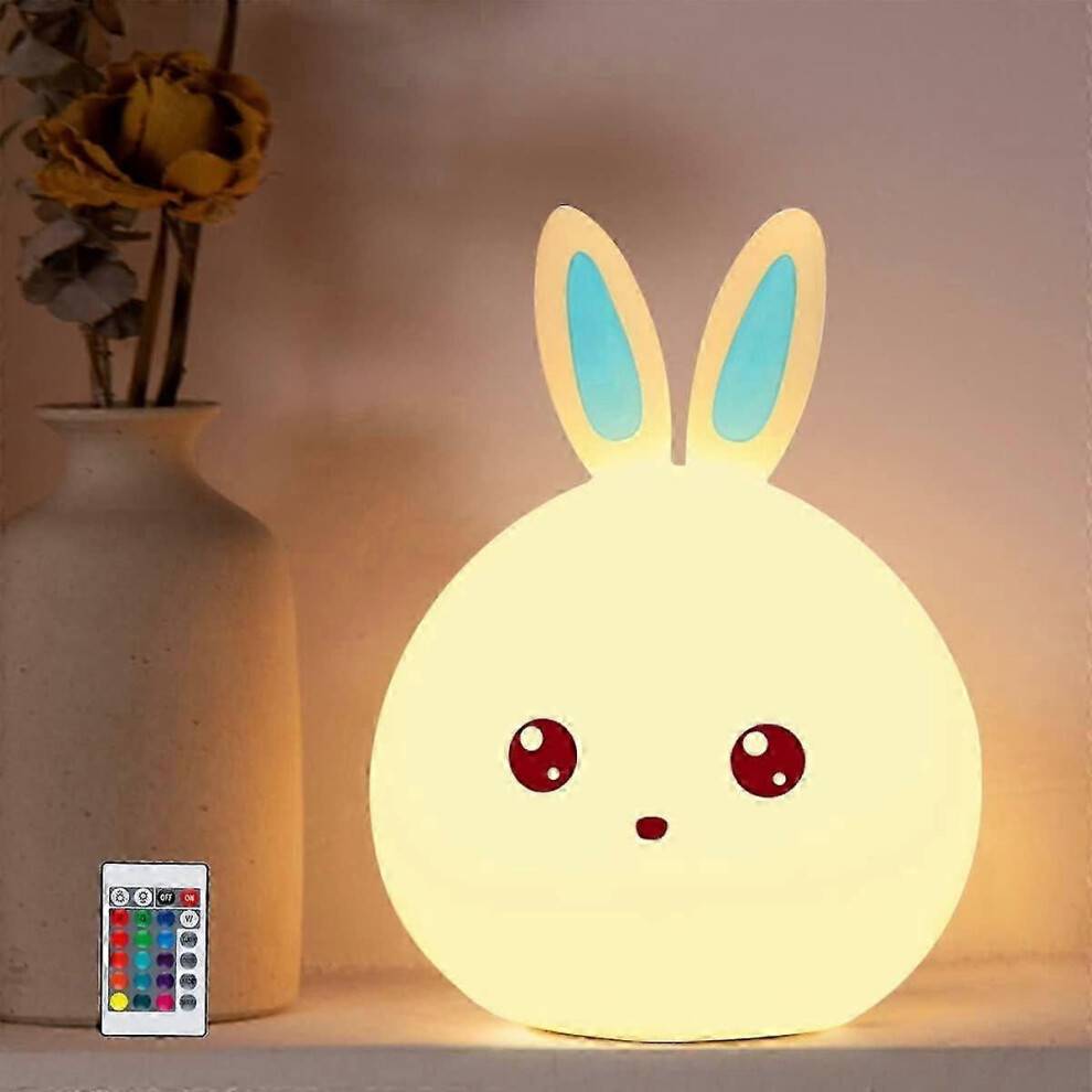 Rabbit Rechargeable Silicone LED Night Light