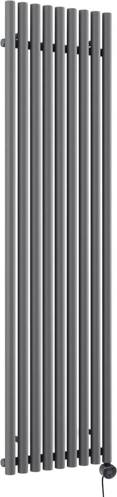 Wifi oil filled radiator Terma Rolo-Room E Wi-Fi Modern Grey Electric Radiator