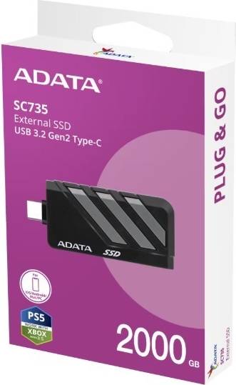 External ssd 2tb Adata SC735 External SSD Rugged Soul 2TB