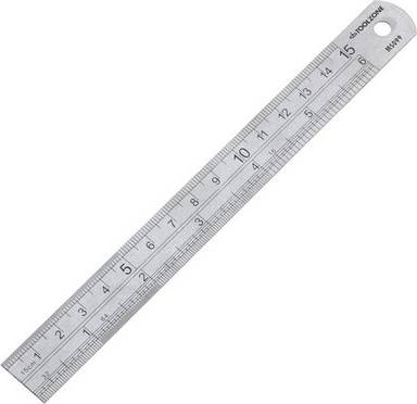 Stainless Steel Ruler 6In 150mm