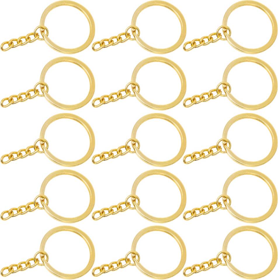 Vaguelly Large Key Lanyard Ring Craft Project Rings