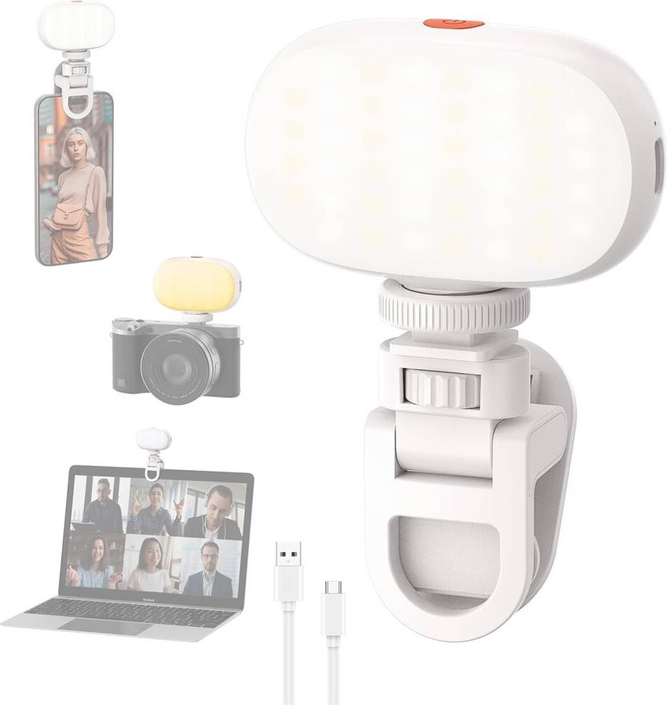Chronus Mini LED Video Light With Clip