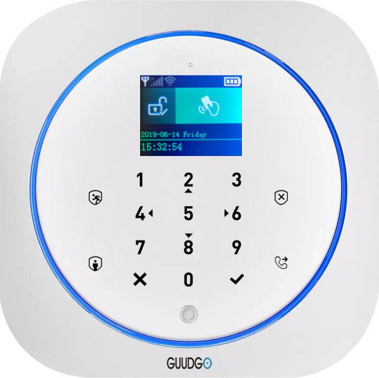 Greenzech Smart WiFi GSM Home Security Alarm System
