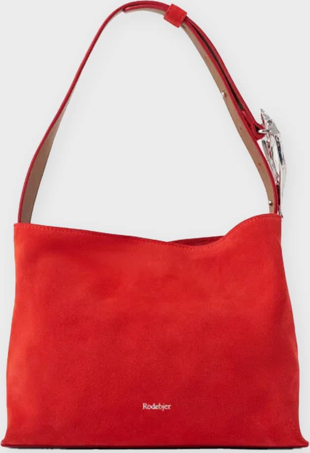 Rodebjer Shell Sack Mini Suede Orange