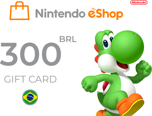 Nintendo eShop Card 300 BRL Key Brazil