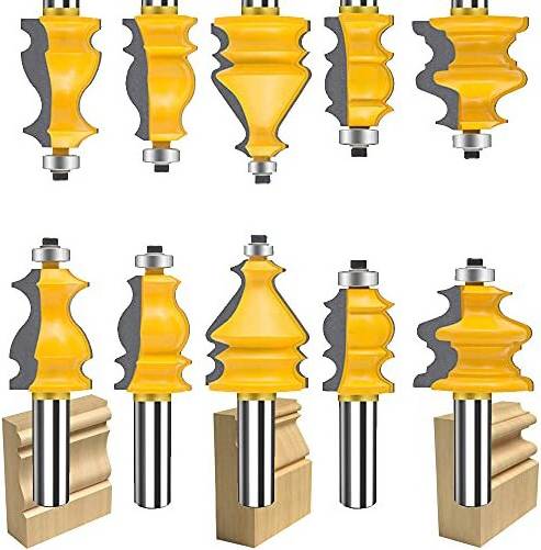 Router bit set 1/2 Inch Shank Router Bit Set