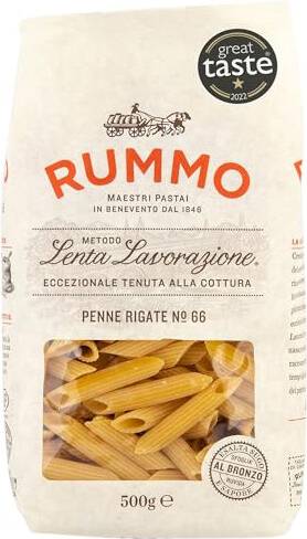 Rummo Italian Pasta Ridged Penne Rigate No 66 500 g
