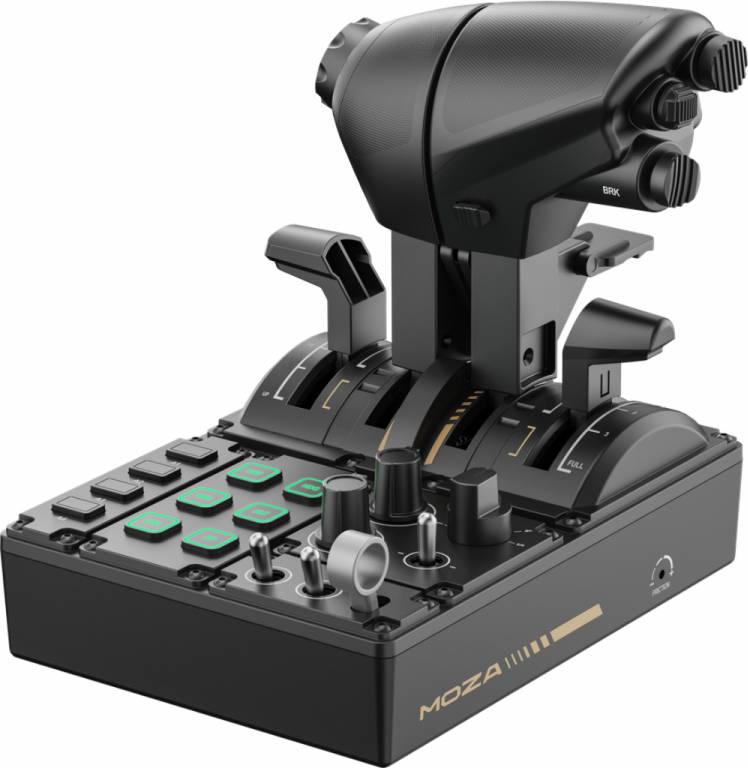 Racing simulator Moza Racing MTQ Throttle Quadrant Flight Simulator