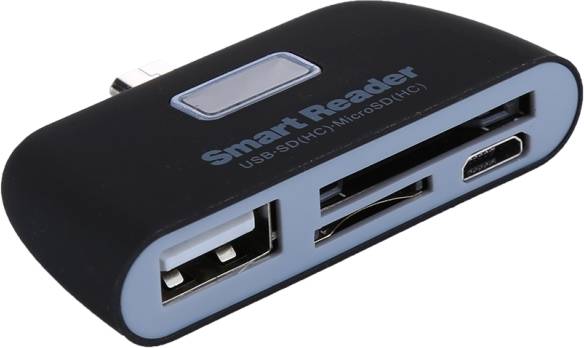 Otg adapter Micro Micro USB OTG Card Reader with SD Hub LED Indicator