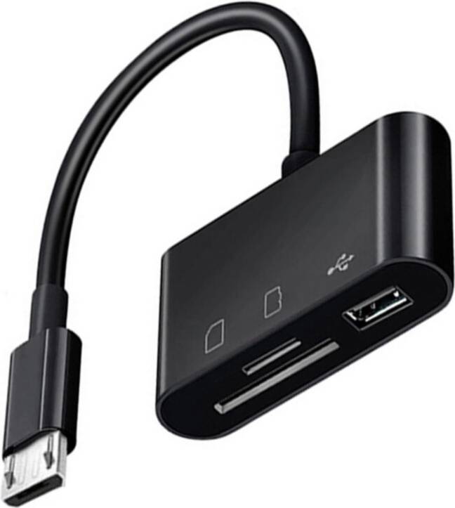 USB C To Memory Card Reader Adapter