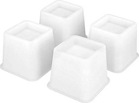 Sofa risers Ejoyous 4 Pcs 4 Inch Furniture Lifting Risers