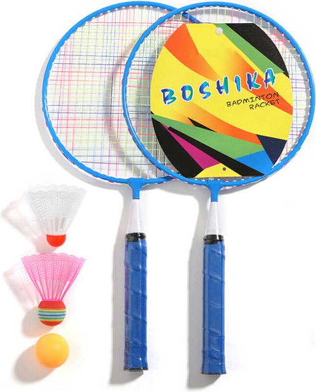 iplusmile Blue Badminton Racket Set