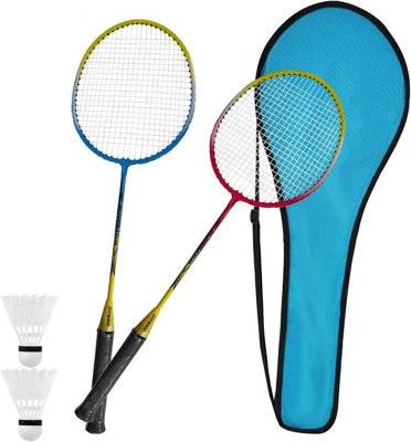 B&Q Mantraraj 2 Pcs Badminton Racket Set