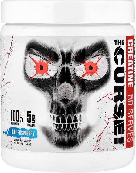 The Curse Creatine 350g Blue Raspberry