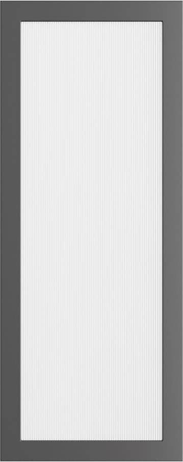 Epoq Trend Graphite Räfflad Glasdörr