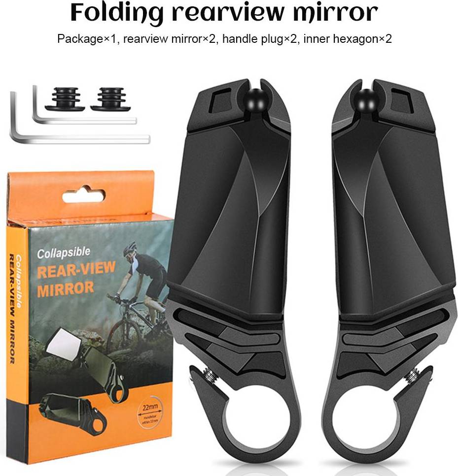 Neoglint Handlebar Adjustable Rotatable Bike Mirror