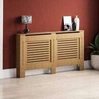 Vida Designs Milton Radiator Cover Unfinished Large Brown