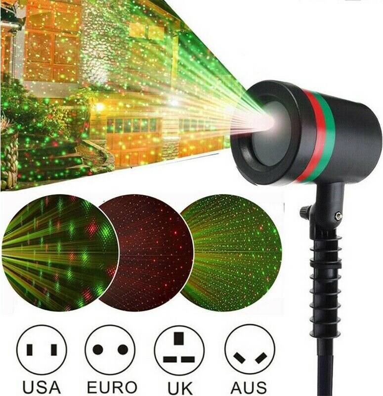 Christmas projector light outdoor Ranpo LED Moving Laser Projector Light