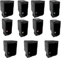 Compatible High Yield Full Set Toner Cartridges Multipack
