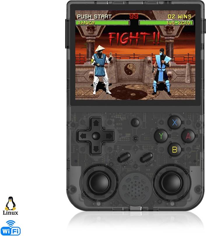DAM RG353VS Console Retro Portatile RK3566 Quad-Core 128GB