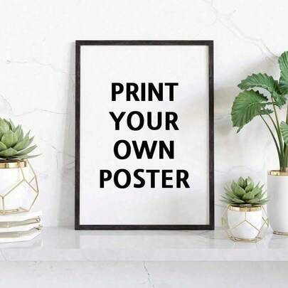 Shein Customized Personalized Printing With Text Poster