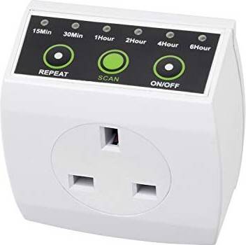 HBN Countdown Timer Plug Energy Saving Timer Switch