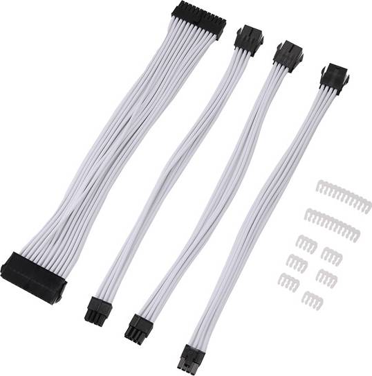 Tlily 9-Inch Braided Extension Cable Kit