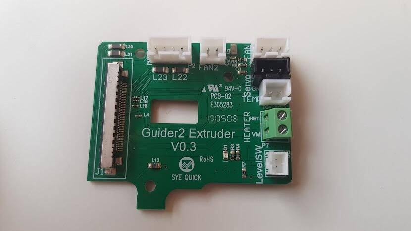Flashforge Ekstruder Adapter Board