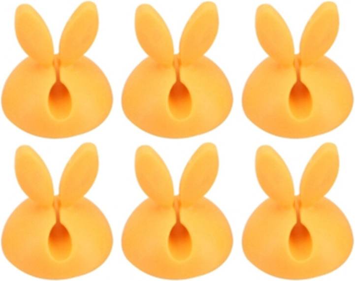Dsport CC-941 Rabbit Shape Single Hole Cable Clips 20Pcs