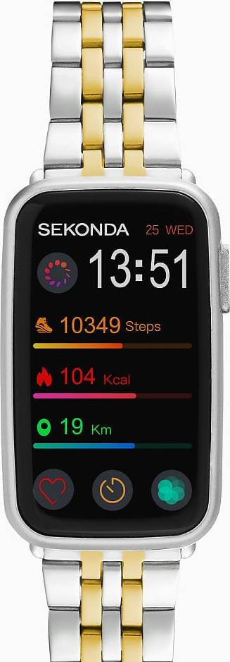 Sekonda Track Two Tone Rectangular Smartwatch