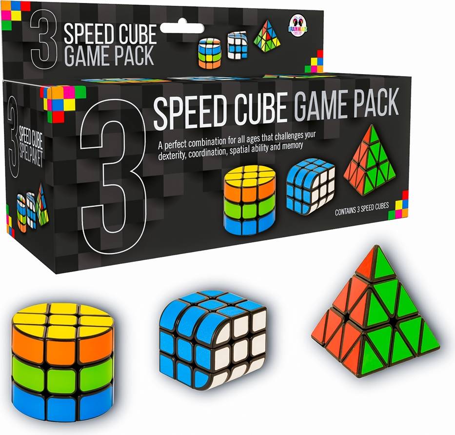 Rubiks speed Funtime Speed Cube 3 Pack
