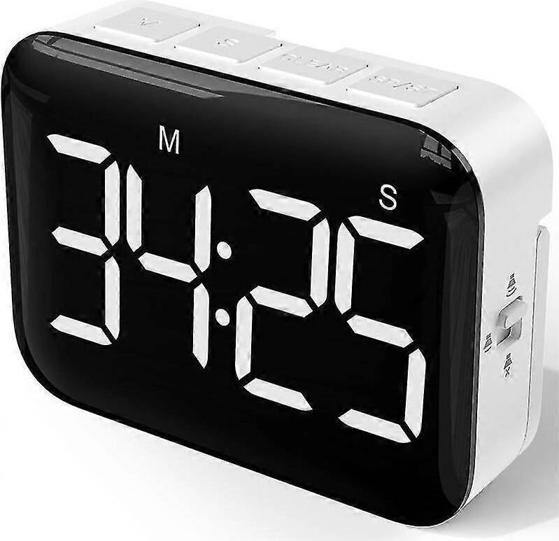 Kikidex Digital Cooking Magnetic Countdown Large Led Display Kitchen Timer