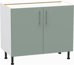 Wickes Orlando Reed Green Base Unit - Reed Green