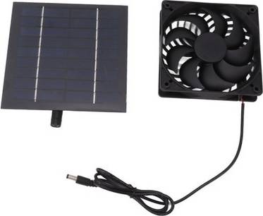 10W Solar Panel Fan Kit