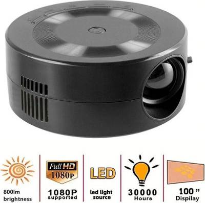 B&Q Portable Mini Projector HD LED