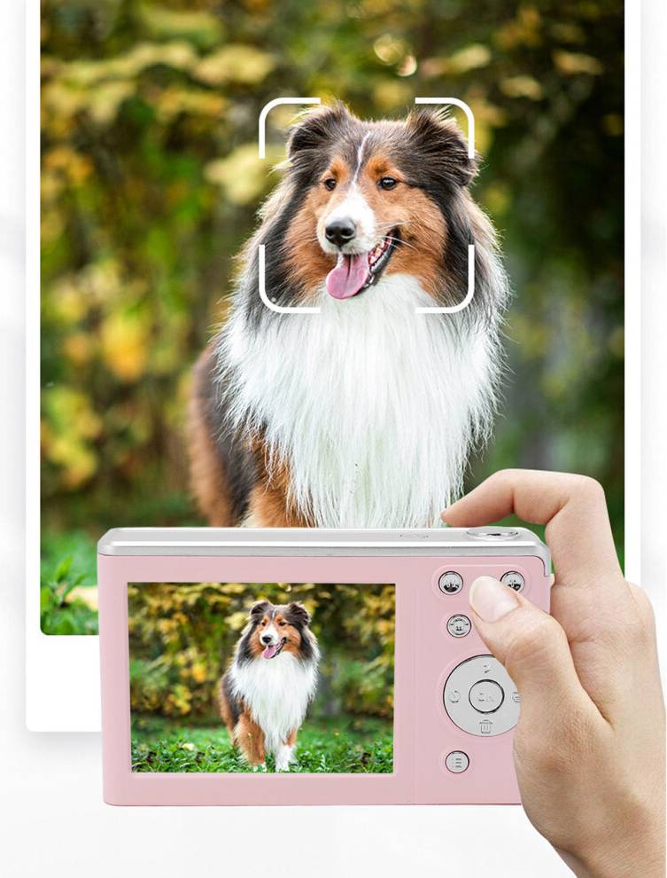 Digital Camera 50MP 4K Resolution Fill Light