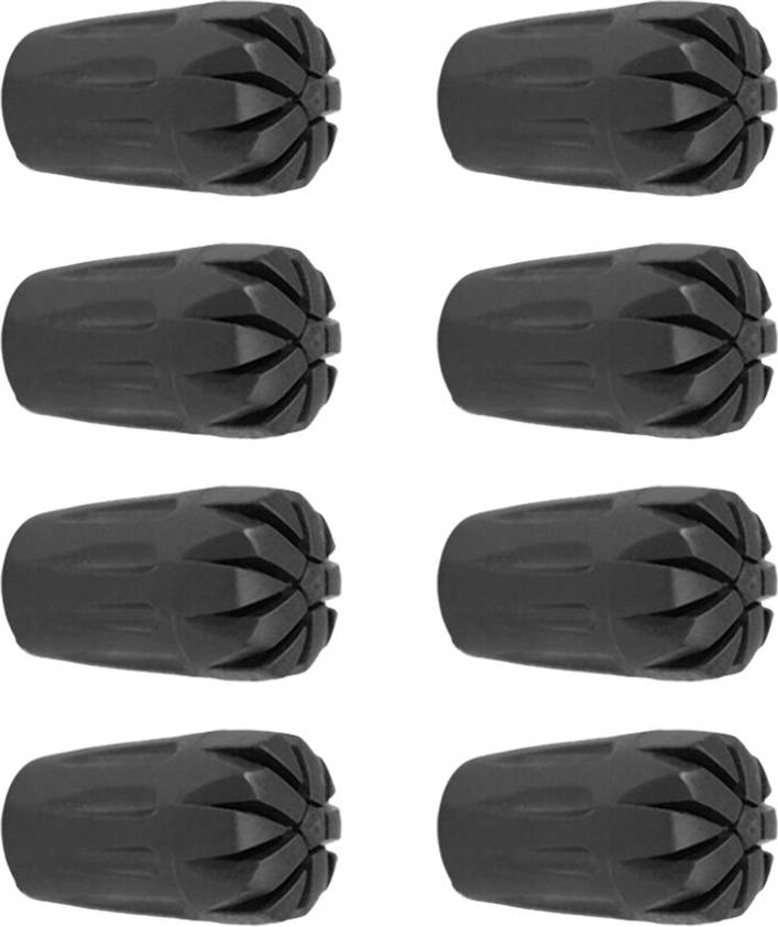 Inoomp 8Pcs Rubber Tips For Trekking Cane