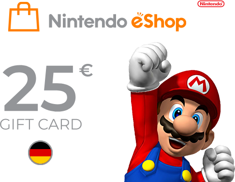Nintendo eShop Card 25 EUR Key