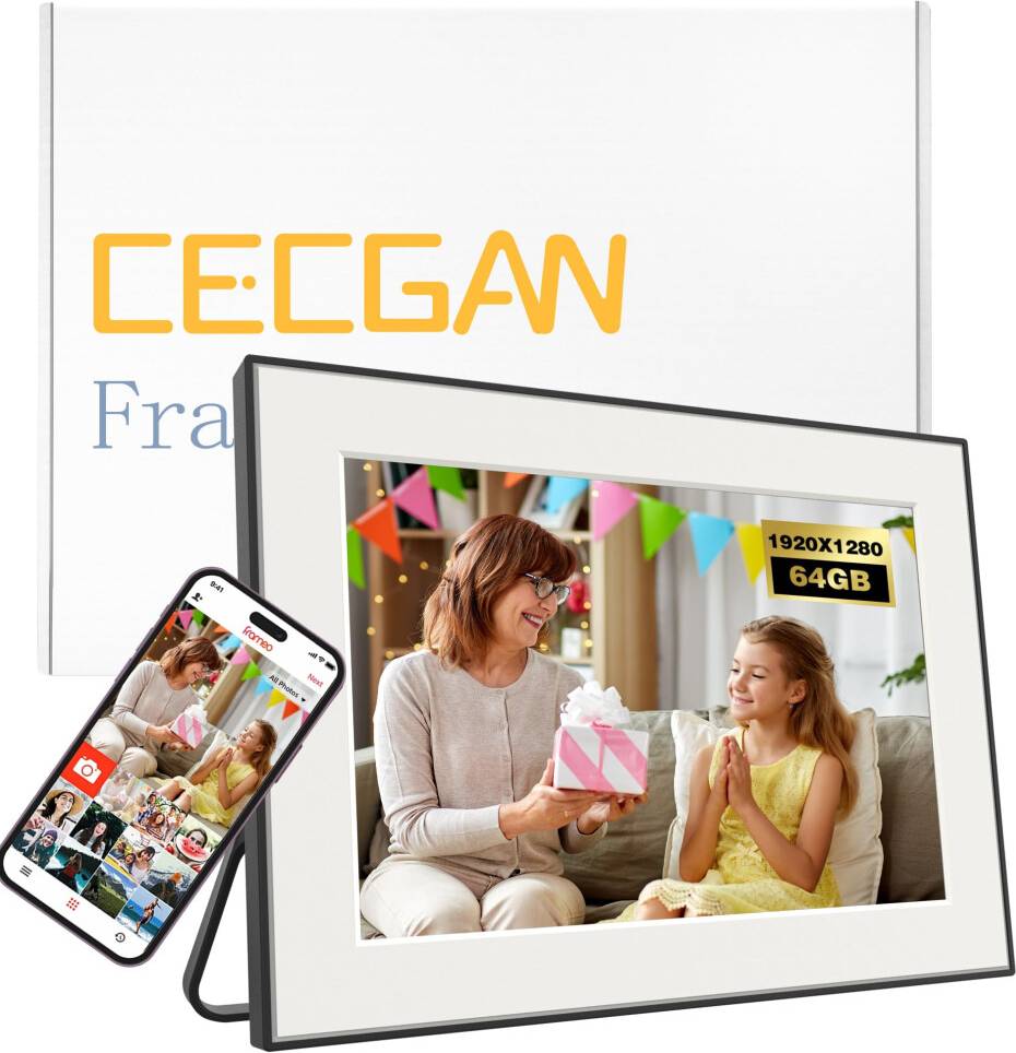 10.6 Inch 64GB Digital Photo Frame