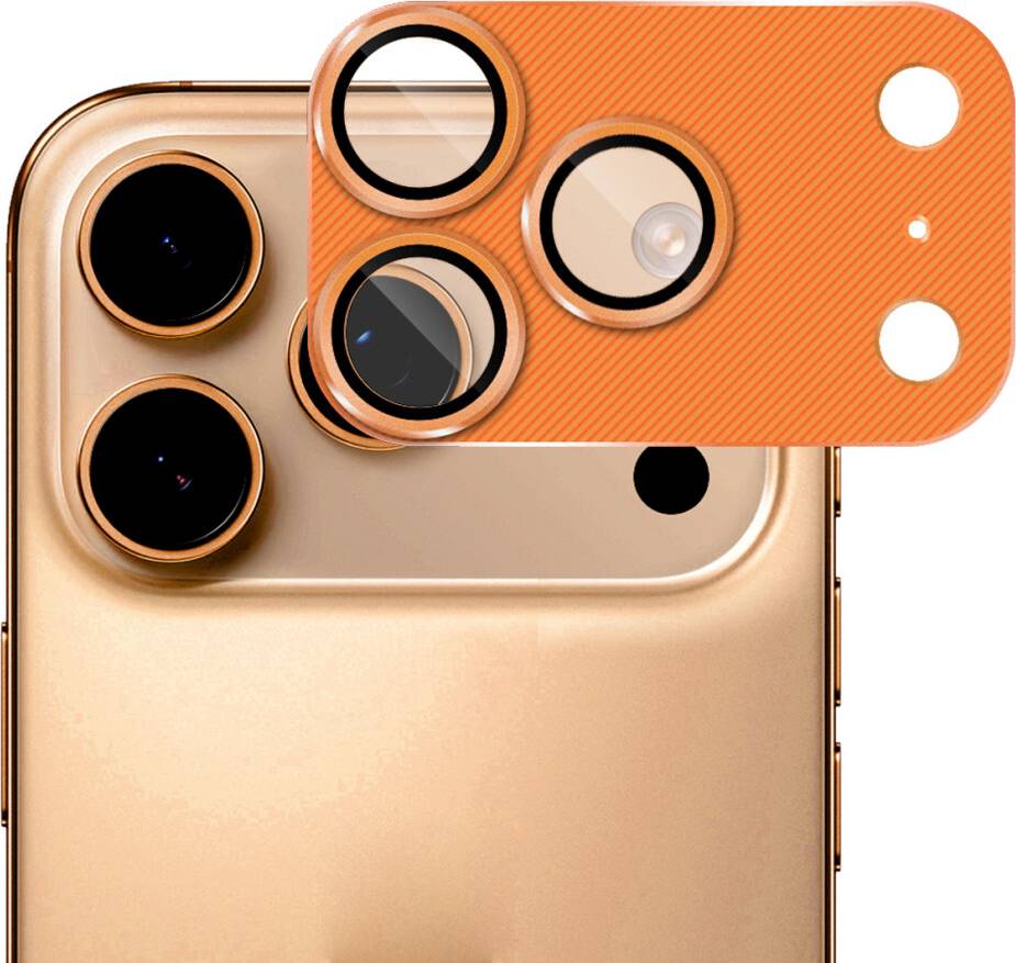 Iphone 17 pro orange Orange iPhone 17 Pro Camera Lens Protector